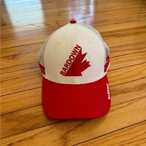 Bardown Red and White Hat